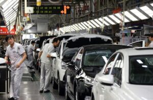 China auto sales production