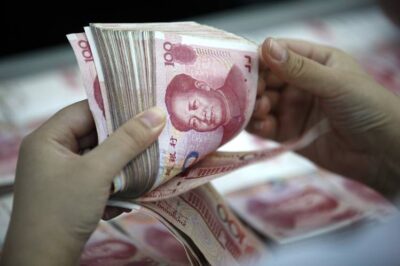 UPDATE- China’s credit growth picks sharply in March