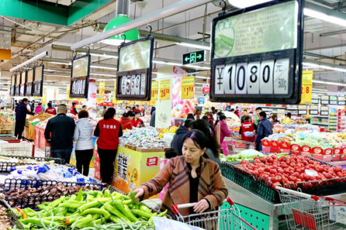 China’s consumer price rose at faster pace in Jan, factory-gate deflation deepens