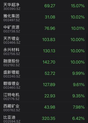 China’s lithium makers rally on expectation of higher demand amid business resumption