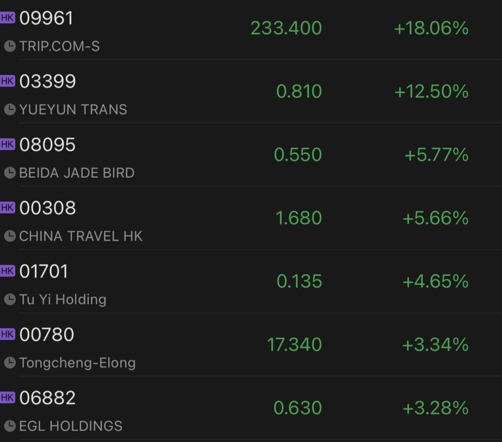 chinese tourism companies