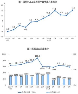 China’s coal imports tumbled 33.1% on year in June