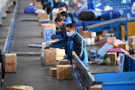 China’s express delivery business slowed sharply in first half amid Covid disruptions