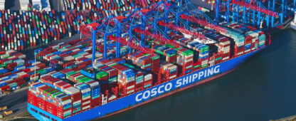 COSCO Shipping Doubles Net Profit in 2024, Expands Global Routes and Port Network